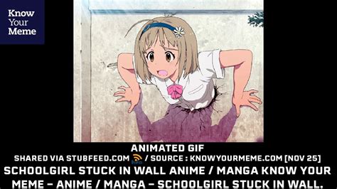 hentai stuck in wall|Tag: stuck in wall